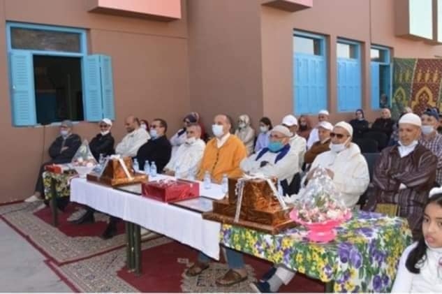 حفل تكريم الأستاذ محمد بيجديݣن زوج الموظفة الجماعية السيدة مينة امنتدي