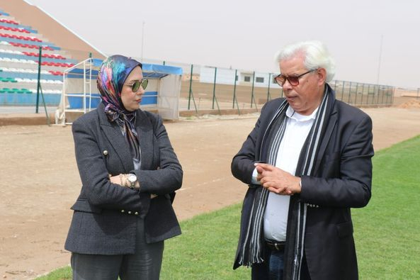 في إطار سعي المجلس الجماعي لتيزنيت الدؤوب الى الرقي بالمشهد الرياضي بالمدينة