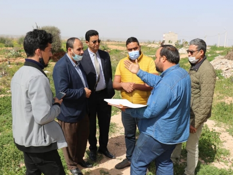 اعطاء انطلاقة اشغال حماية المدينة من الفيضانات