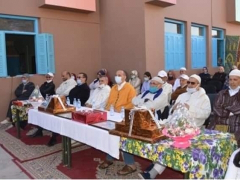 حفل تكريم الأستاذ محمد بيجديݣن زوج الموظفة الجماعية السيدة مينة امنتدي