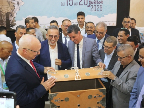 الانطلاقة الرسمية لمعرض الدورة الرابعة عشرة لمهرجان تيميزار للفضة
