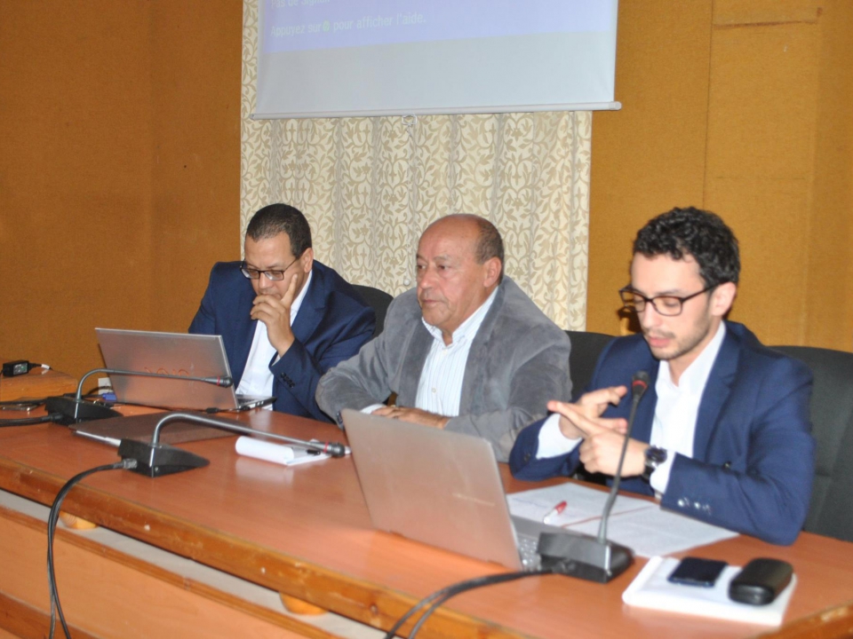 اجتماع تقديم مشروع مباراة أفكار الشباب و المراحل المتقدمة منه للفاعلين المدنيين و هيئات المجتمع المدني المحلية