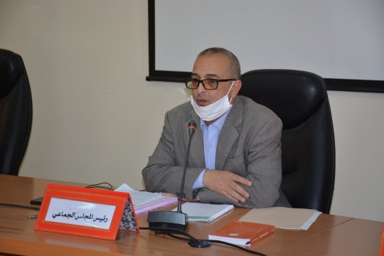 كلمة السيد الرئيس إبراهيم بوغضن رئيس جماعة تيزنيت في افتتاح أشغال الدورة العادية لشهر ماي 2021